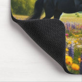 Blume/Frühjahrspferd/Hengst Mousepad (Ecke)