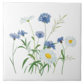 Blume, Frühlingsblumen, Gänse  Fliese (Vorderseite)