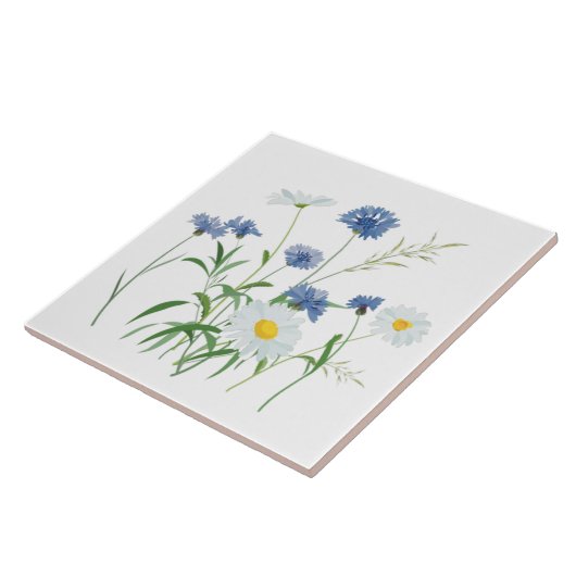 Blume, Frühlingsblumen, Gänse  Fliese (Seite)