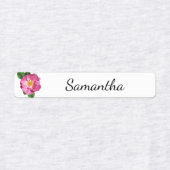 Blume fühlen Einhorn-Girls-Kleidungsmarken Etiketten (Design 1)