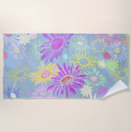 Blume Fun Beach Handtuch