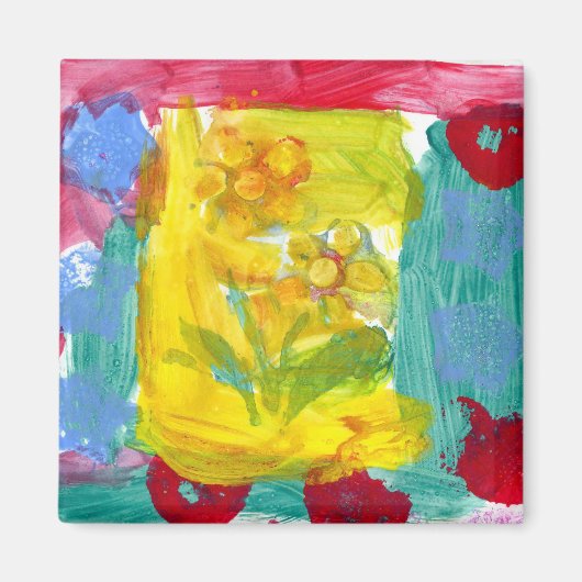 Blume Fun Magnet (Vorne)