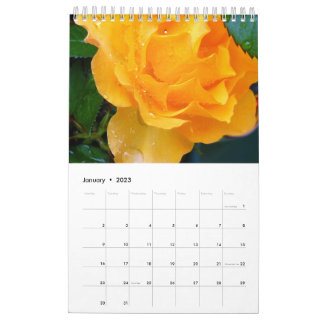 Blume für 2023 kalender