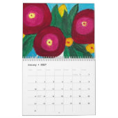 Blume für 2024 kalender (Jan 2027)