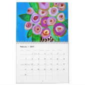 Blume für 2024 kalender (Feb 2027)