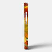 Blume für abstrakte Fallfarben Case-Mate iPhone Hülle (Rückseite / Links)