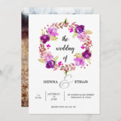 Blume für alle Gelegenheiten Einladung (Vorne/Hinten)