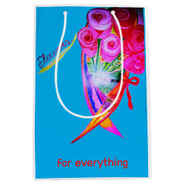 Blume für alles Geschenktasche Mittlere Geschenktüte