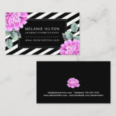 Blume für Aquakultur Visitenkarte (Vorne/Hinten)