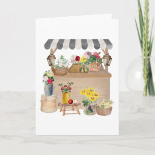 Blume für Aquakulturbauern Karte