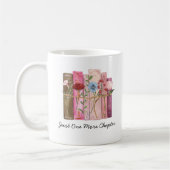 Blume für Aquarellbücher Rosa Zitat für Lila Rezen Kaffeetasse (Links)