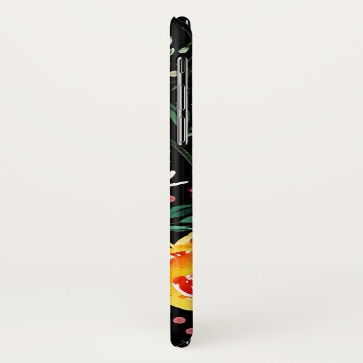 Blume für Aquarellfarben Case-Mate iPhone Hülle (Hinten/Links)