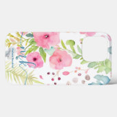 Blume für Aquarellfarben Case-Mate iPhone Hülle (Rückseite (Horizontal))