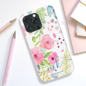 Blume für Aquarellfarben Case-Mate iPhone Hülle