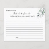 Blume für Aquarellfarben gemeinsam mit einer Datum Flyer (Vorne)