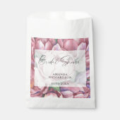 Blume für Aquarellmuster - Brautparty Geschenktütchen (Vorderseite)