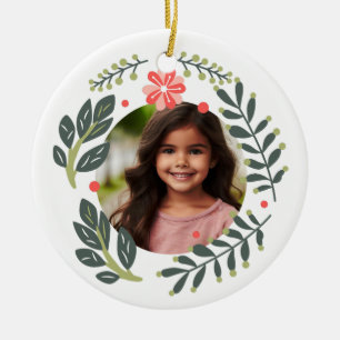 Blume für Blumenmuster aus benutzerdefinierten Fot Keramik Ornament