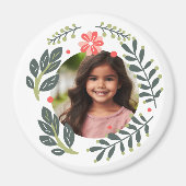 Blume für Blumenmuster aus benutzerdefinierten Fot Magnet (Vorne)