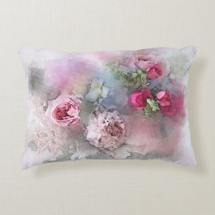 Blume für Bouquet-Rose Dekokissen