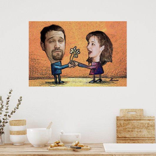 Blume für Chris Poster (Küche)