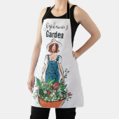 Blume für Damen und Herren Schürze (InSitu)