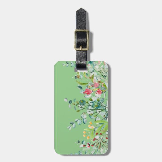 Blume für das Gepäck Gepäckanhänger (Vorderseite vertikal)