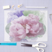 Blume für das mehrfarbige Tissue Seidenpapier (Handwerk)