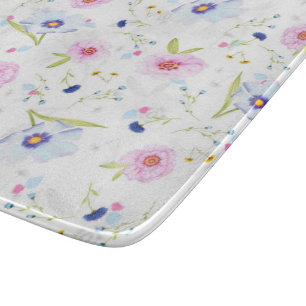 Blume für den Frischgarten - Schneidebrett