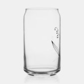 Blume für den Geburtsmonat, die Bridesmaid-Geschen Dosenglas (Rechts)