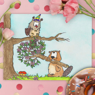 BLUME FÜR DEN GEBURTSTAG Postkarte von Nicole Jane