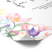 Blume für den kleinen Garten Bücher für die Kinder Poster (Ecke)