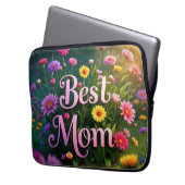 Blume für den Muttertag Laptopschutzhülle (Vorderseite Links)