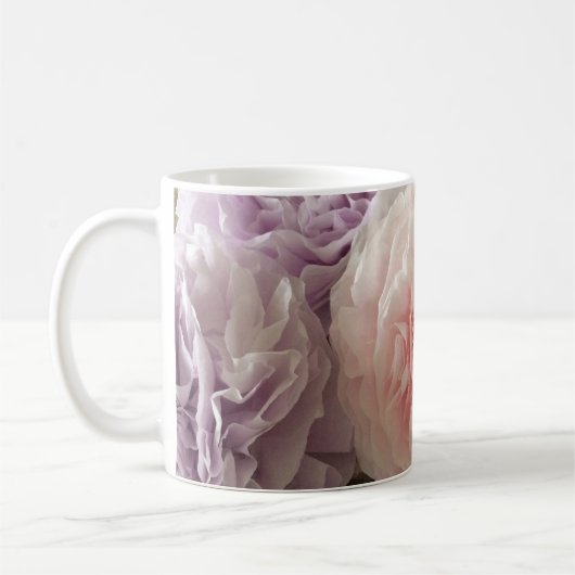 Blume für den Pastellkaffeesfilter Kaffeetasse (Links)