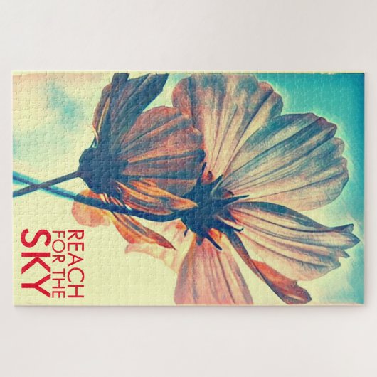 Blume für den Sky Quote Puzzle (Horizontal)