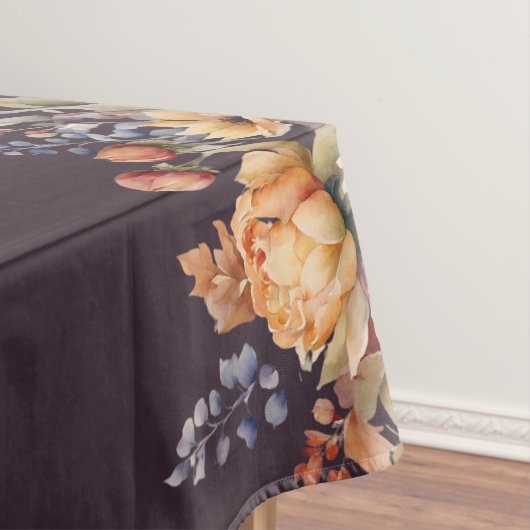 Blume für den Wasserfarbenfall - Lila- Tischdecke (Beispiel)