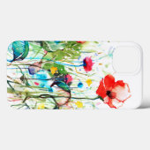 Blume für die Aquarellbilder Case-Mate iPhone Hülle (Rückseite (Horizontal))