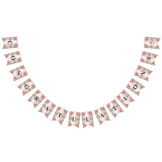 Blume für die Bejagung von Wasserfarben Wimpelkette (Alle)