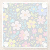 Blume für die Blumenbemalung - 38875 Glasuntersetzer (Rückseite)