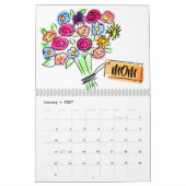 Blume für die Mama Kalender (Jan 2027)