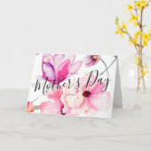 Blume für die Mama Muttertagskarte Karte (Gelbe Blume)