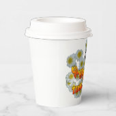 Blume für die Sommerzeit Pappbecher (Rechts)