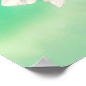 Blume für eine gesündere Zukunft Poster (Ecke)