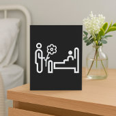 Blume für eine Patienteneinladung im Gesundheitswe Einladung