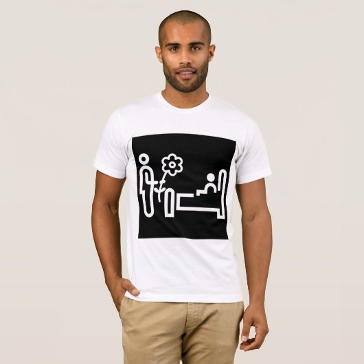 Blume für einen T - Shirt von Müttern (Vorne ganz)