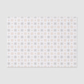 Blume für einfache geometrische Linien Seidenpapier (Vorderseite)