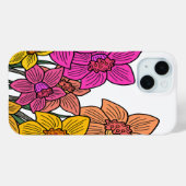 Blume für farbenfrohe Kleidung Case-Mate iPhone Hülle (Rückseite (Horizontal))