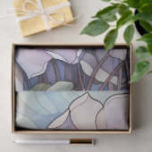 Blume für festgehaltenes Glas Seidenpapier (Geschenk)