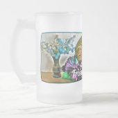 Blume für Forever Silk und Mais 2190 Mattglas Bierglas (Links)