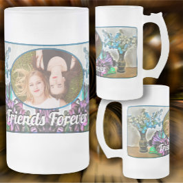 Blume für Forever Silk und Mais 2190 Mattglas Bierglas