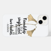 Blume für Freundschaftsangebote Case-Mate iPhone Hülle (Rückseite (Horizontal))